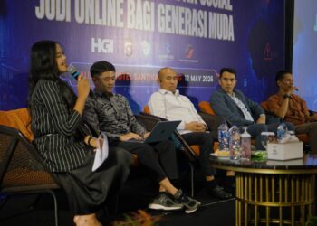 Seminar HGI bersama Polda Sumbar di Padang membahas dampak sosial dan psikologis aktivitas digital berisiko bagi generasi muda.