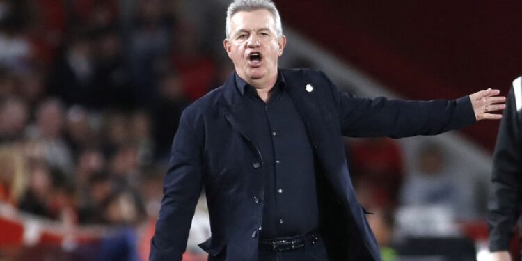 Pelatih tim nasional Meksiko Javier Aguirre (Foto: AFP/JAIME REINA)