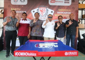 Perdana Digelar, Ketua ORADO Jatim Apresiasi Turnamen Domino Jurnalis Kemerdekaan 2026