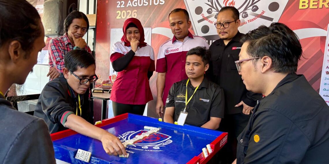 ORADO Jatim Apresiasi Turnamen Domino Jurnalis Pertama Kali Digelar DI Surabaya